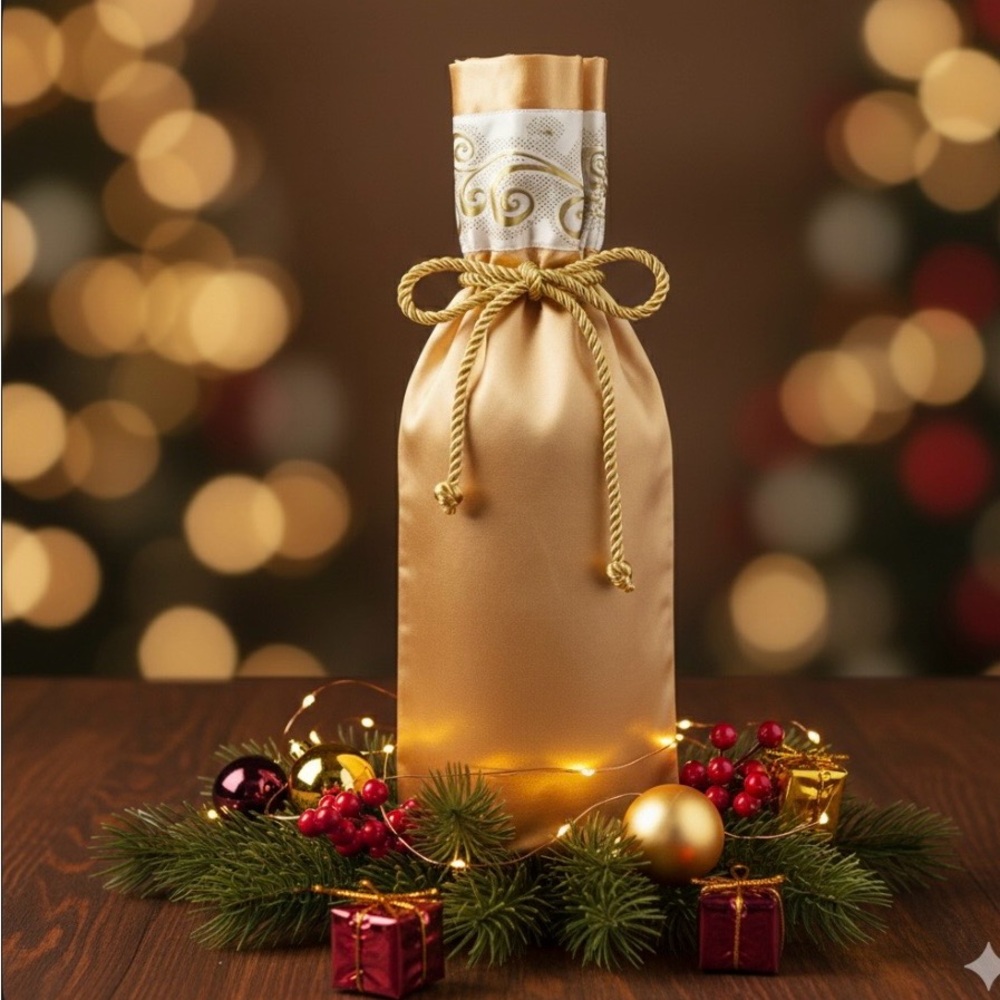 Elegant Gold Gift Bag (Bag Only)